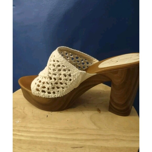 Jessica Simpson Women's Shelbie Block Heel Heeled Sandal Size 12 - Picture 3 of 8